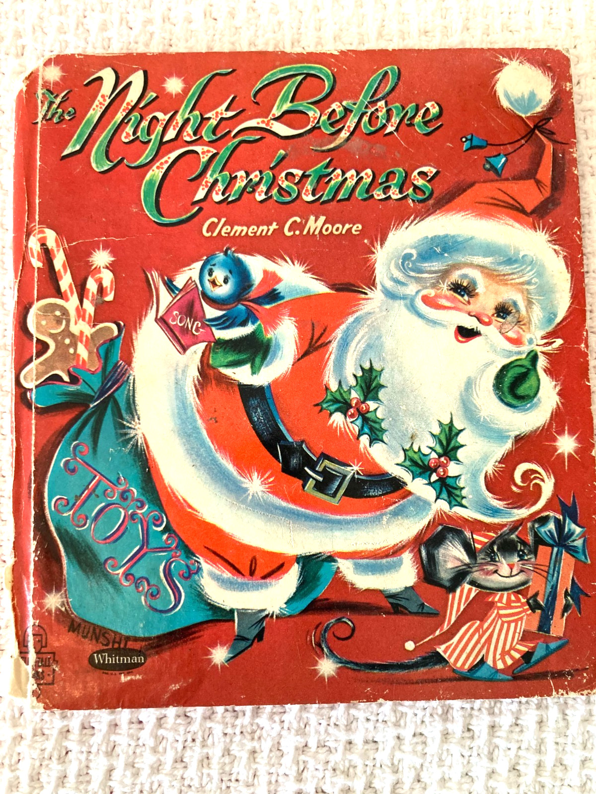 Vintage Whitman Tell-a-Tales The Night Before Christmas 1963 Clement C. Moore