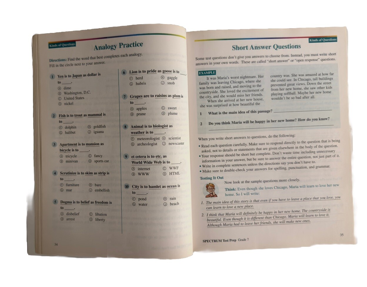 Test Prep (HomeSchooling) ￼