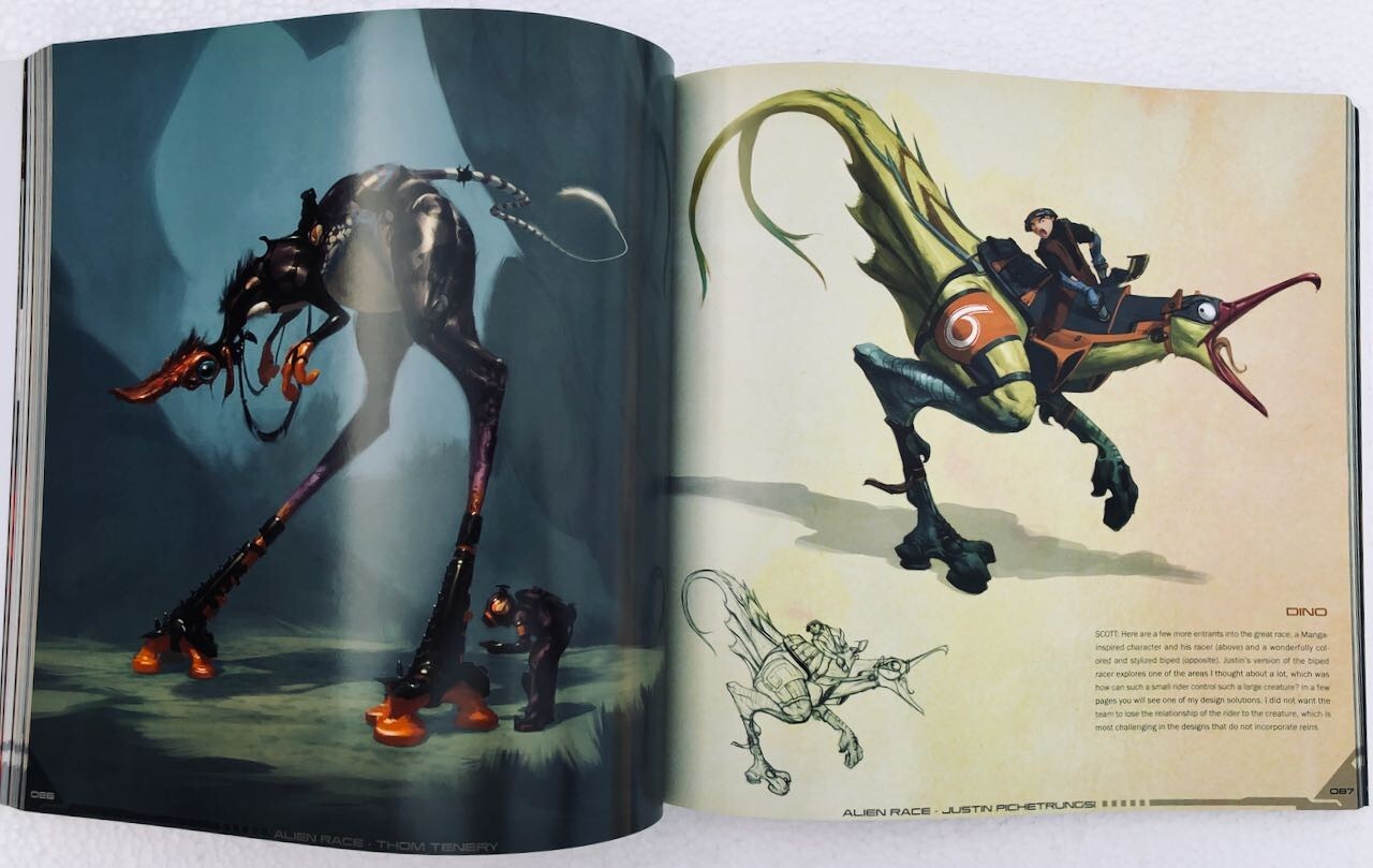 ALIEN RACE Visual Development Intergalactic Adventure – 2009 design studio press
