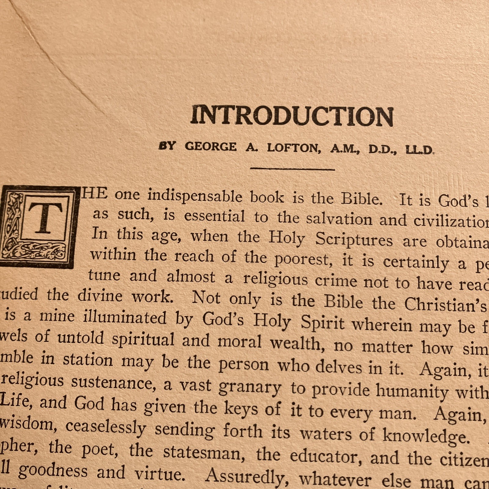Comprehensive Analyses If Bible, By M.F. ESSIG, 1922, 600 Pages, Huge