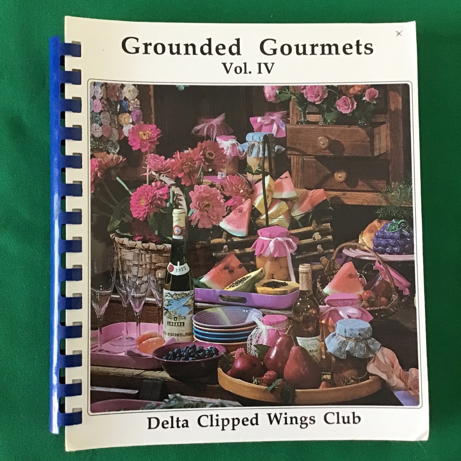 Atlanta DELTA Airline Clipped Wings Club Flight attendant 2007 Cookbook SEEINDEX
