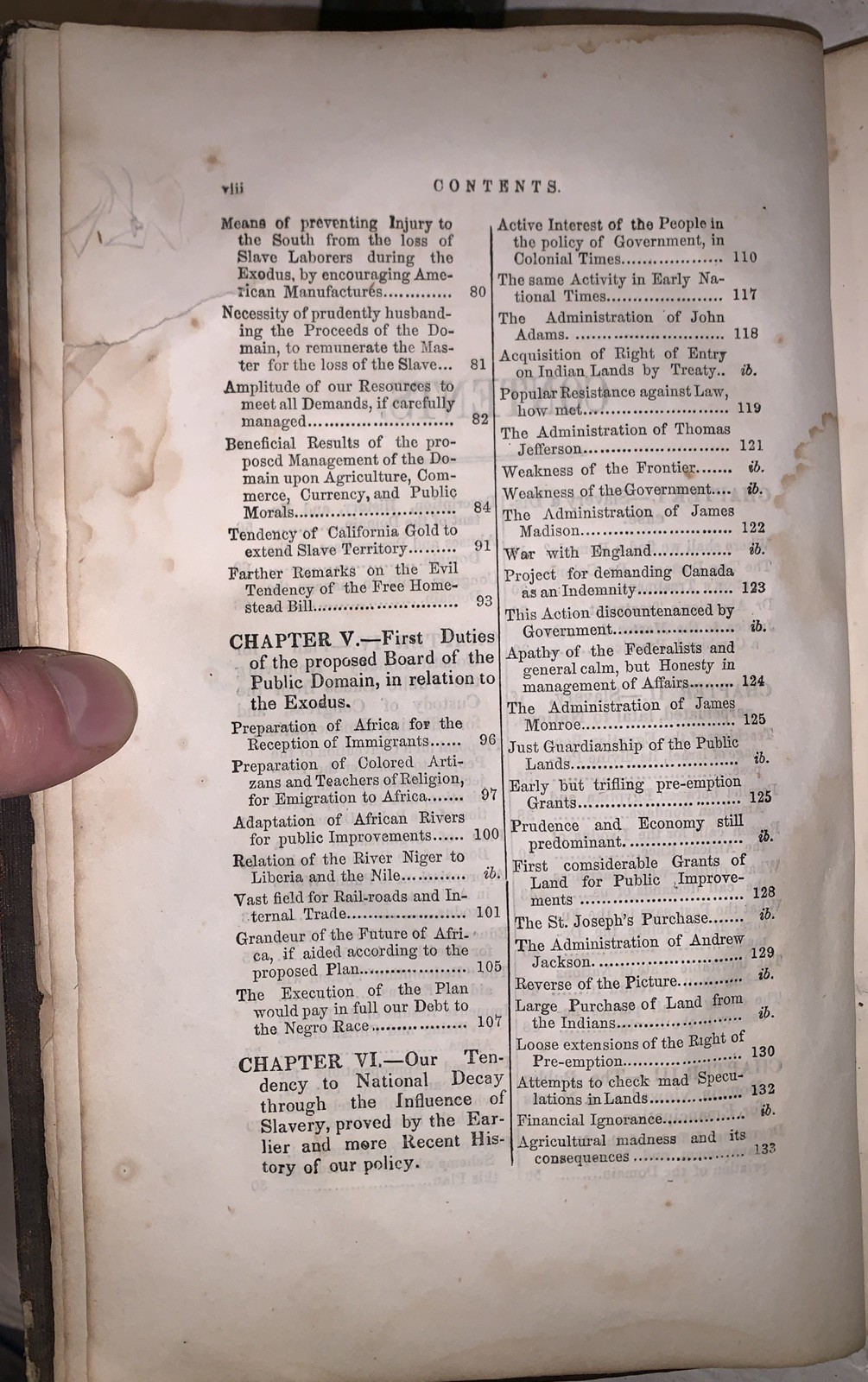 1854, 1st, THE GREAT FUTURE OF AMERICA AND AFRICA, by JACOB DEWEES, SLAVERY