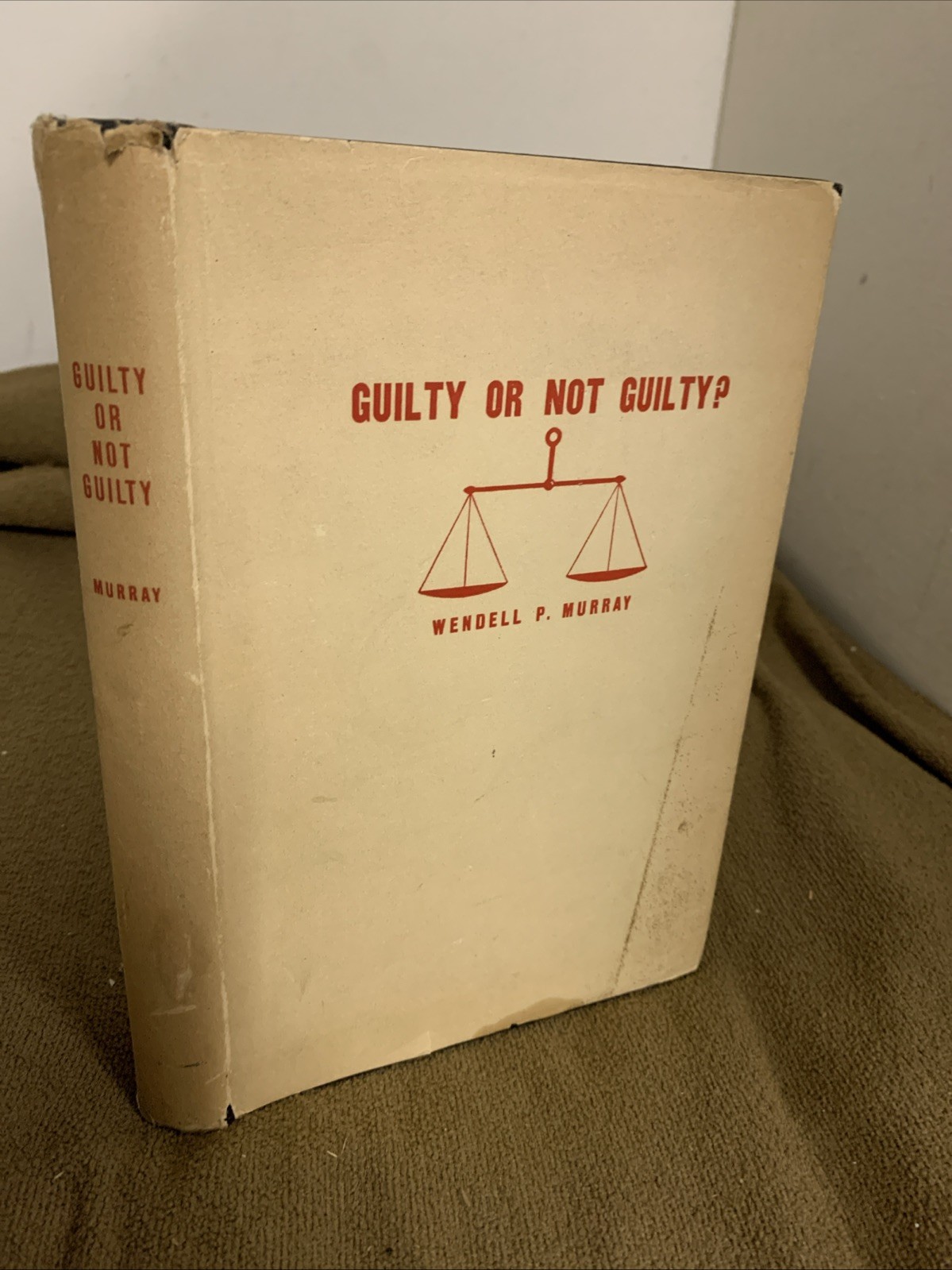 Guilty Or Not Guilty? Murder Trial Of Oscar Russ Chicago 1949 1st Ed Signed Law