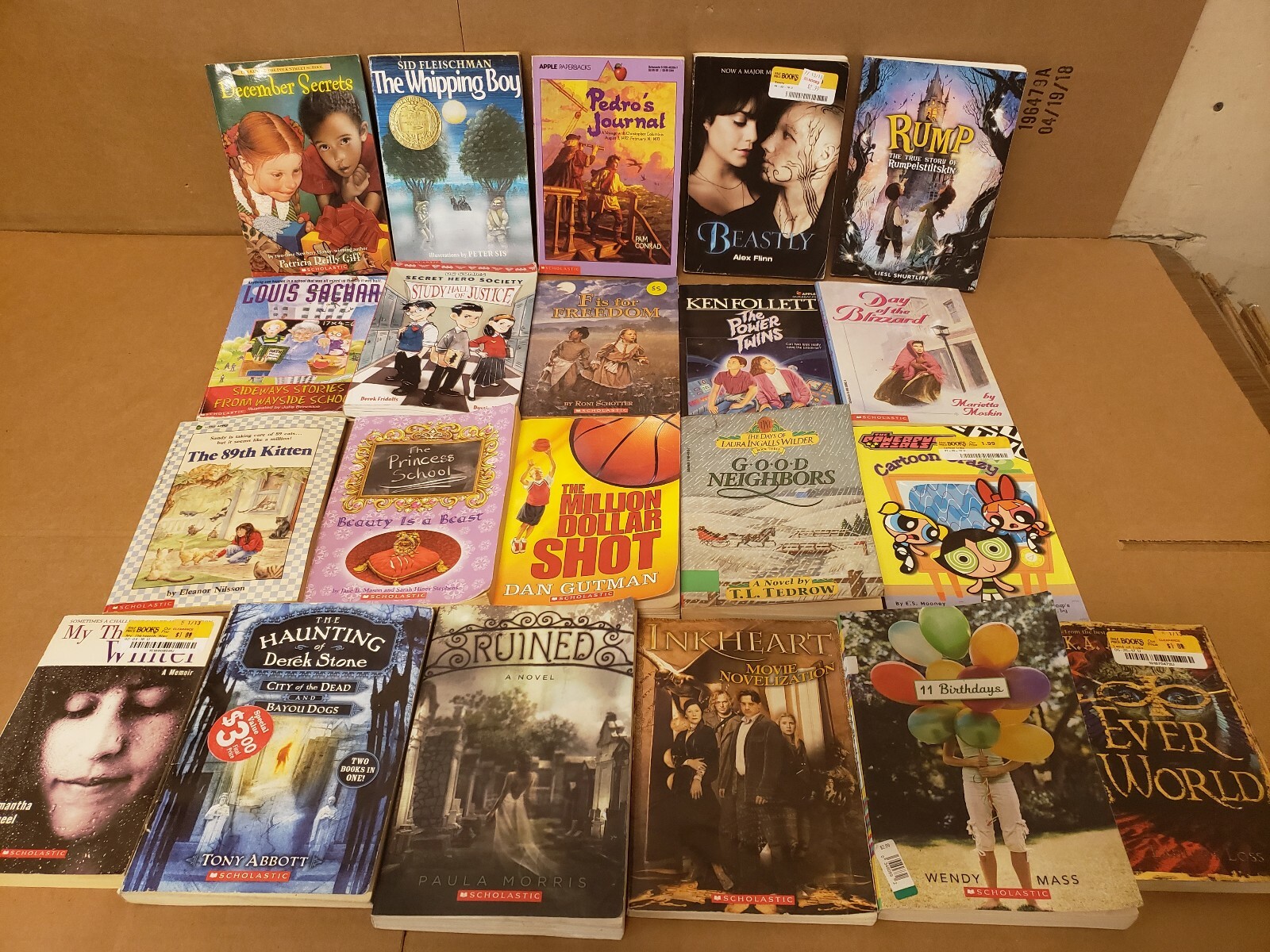 Lot of 10 Chapter ALL SCHOLASTIC Children Young RL 2-6 RANDOM UNSORTED BOOKS MIX