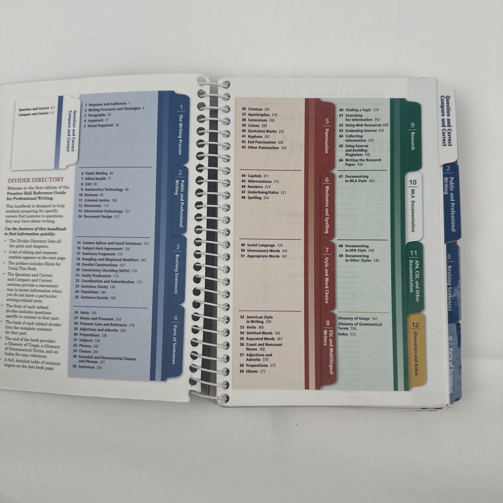 Prentice Hall Reference Guide for Professional Writing Muriel Harris