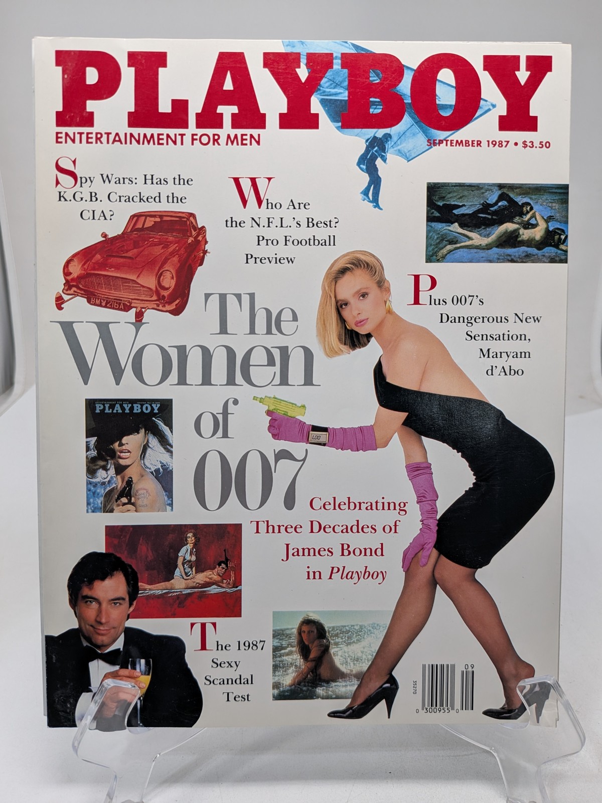 Playboy Magazine September 1987 🔥 CG Maryam D&rsquo;Abo 🔥 PM Gwen Hajek 🔥
