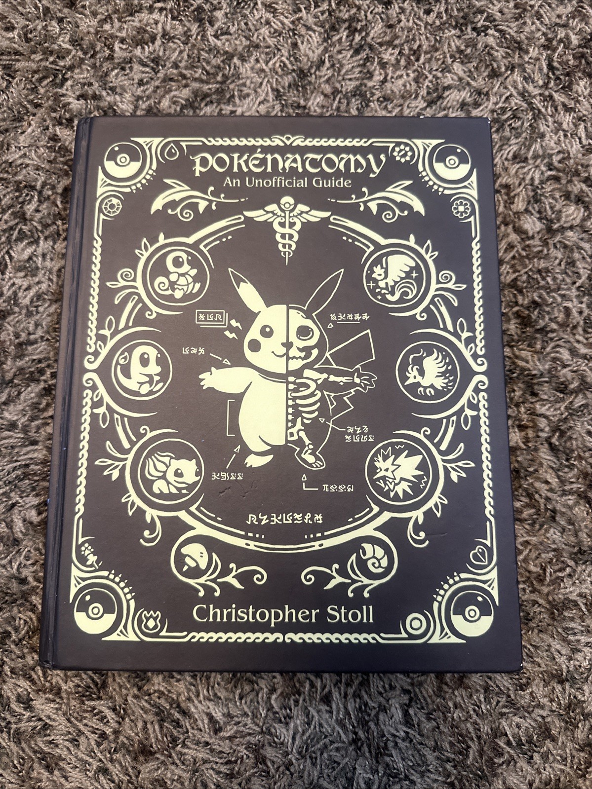 Pokenatomy Book Unofficial Pokemon Anatomy Guide Guidebook Hardcover Read