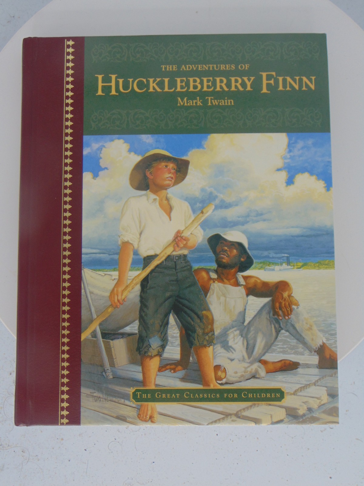 MARK TWAIN – HUCKLEBERRY FINN – GREAT CLASSICS FOR CHILDREN – BOOK, 2009