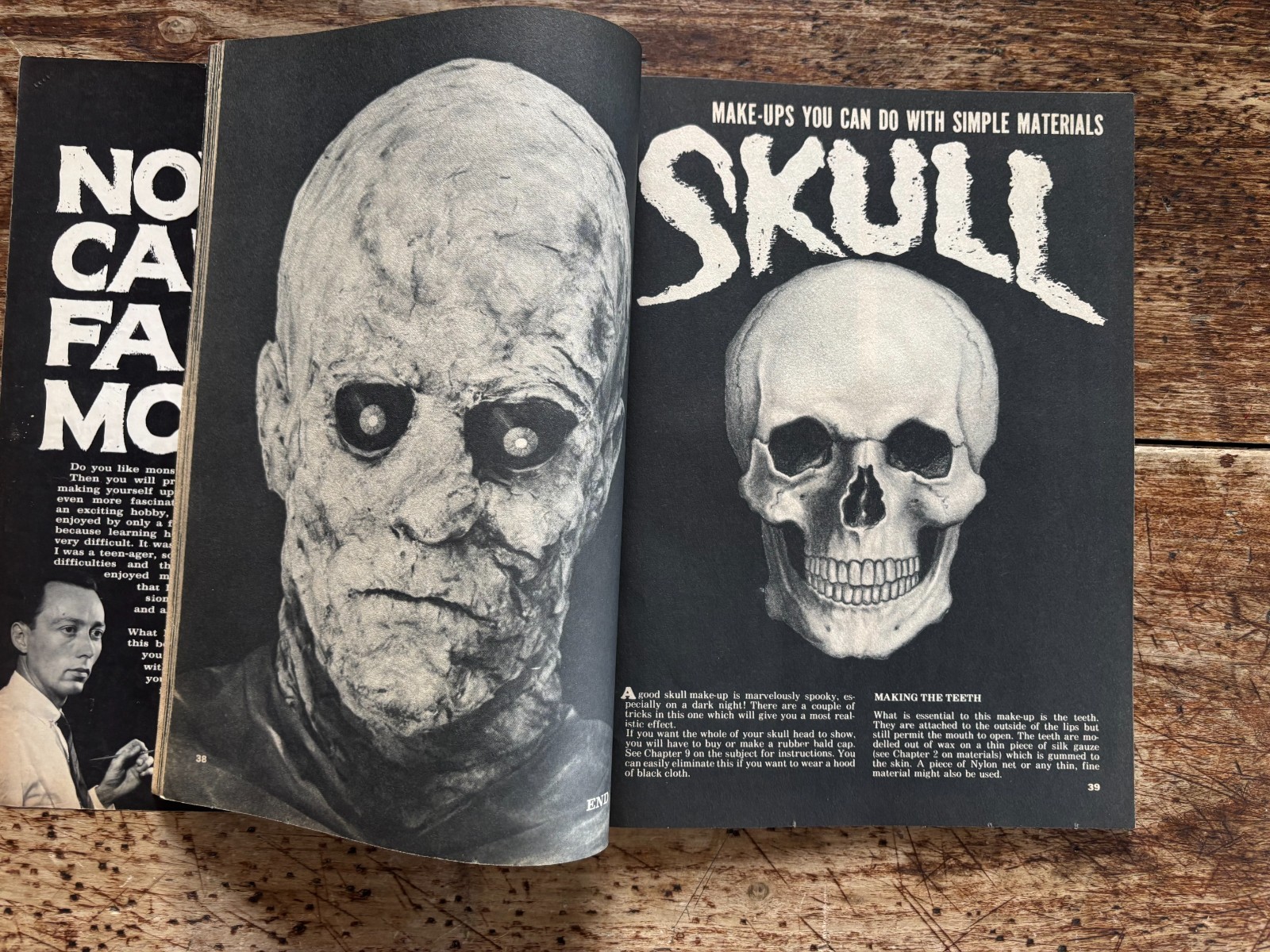 DO-IT-YOURSELF MONSTER MAKE-UP HANDBOOK Warren 1965/Dick Smith/Horror/SFX