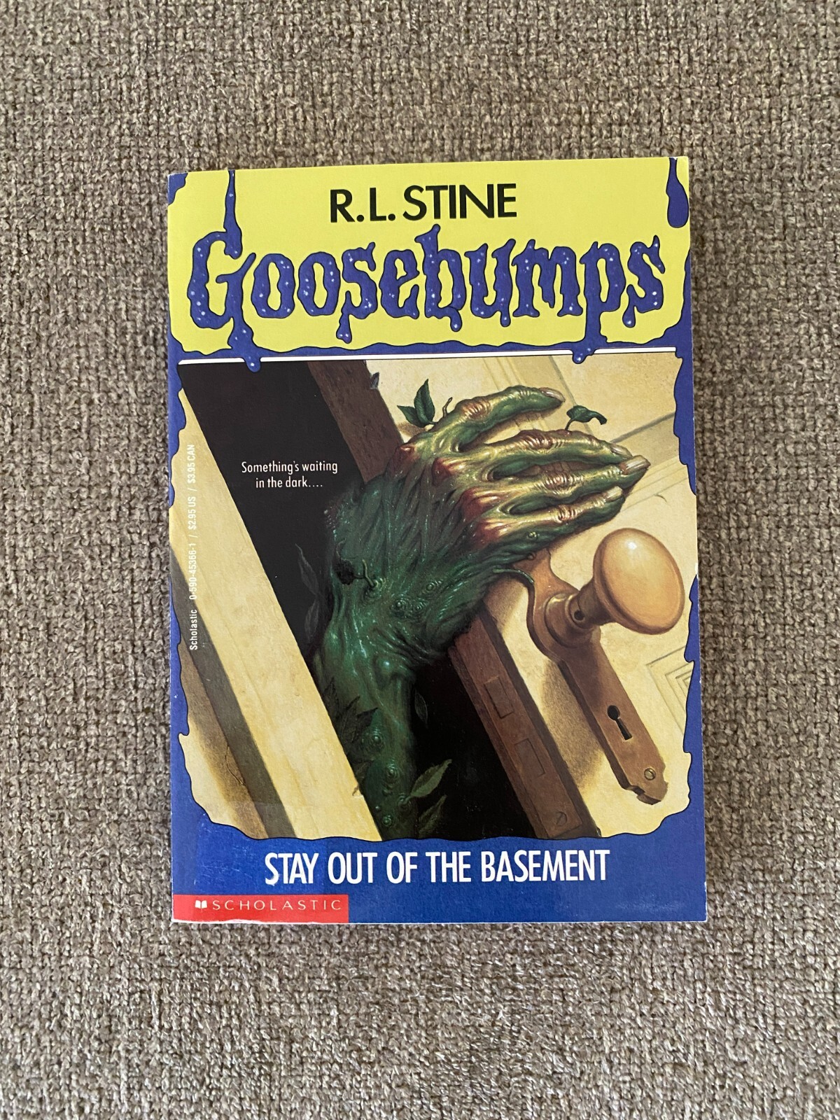Like New Unnumbered 3rd print Goosebumps #2 Stay Out of the Basement ~ RL Stine