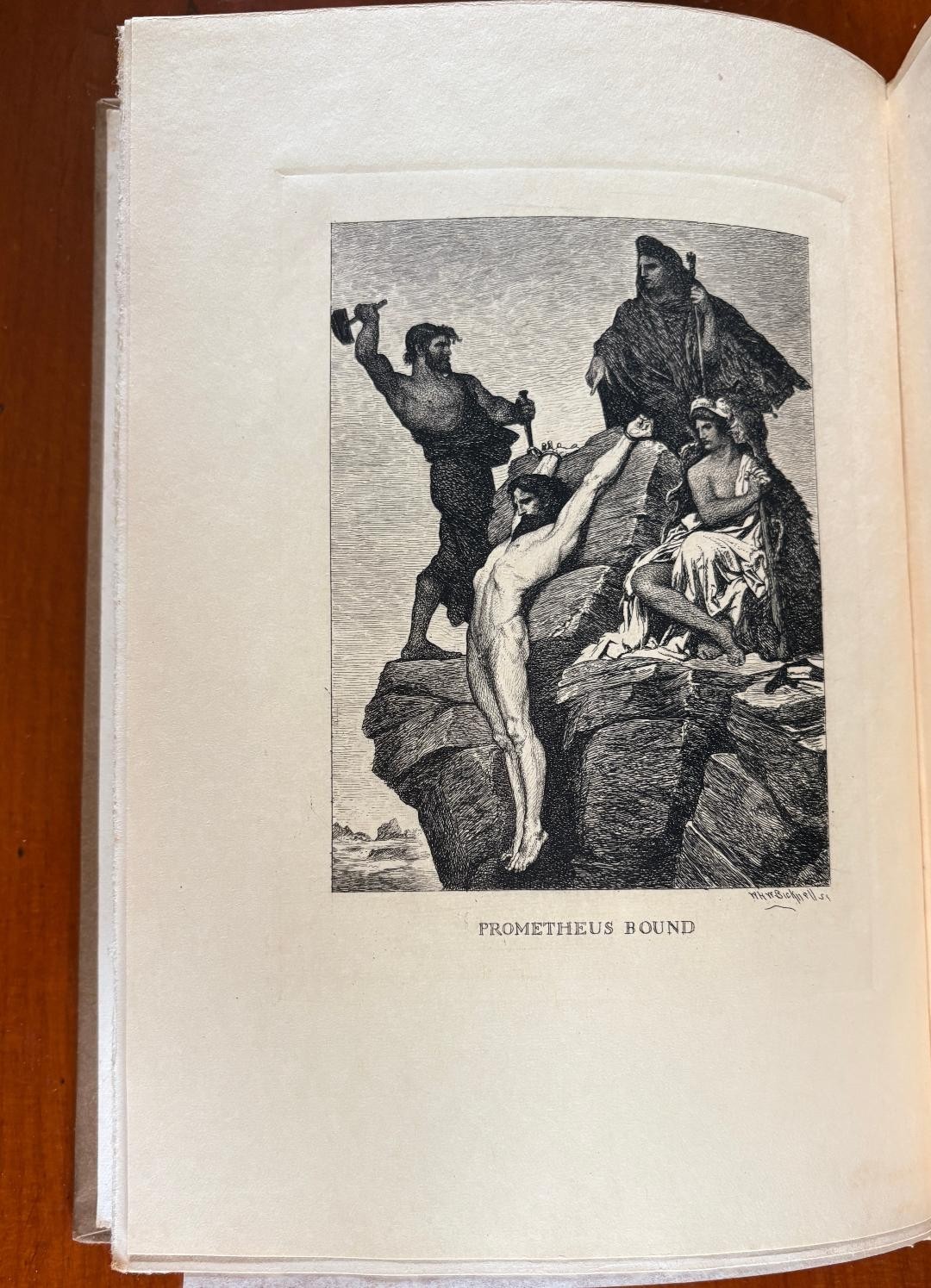 3 Vols. Attic Tragedies SOPHOCLES, EURIPIDES, AESCHYLUS (1927, Limited to 400)