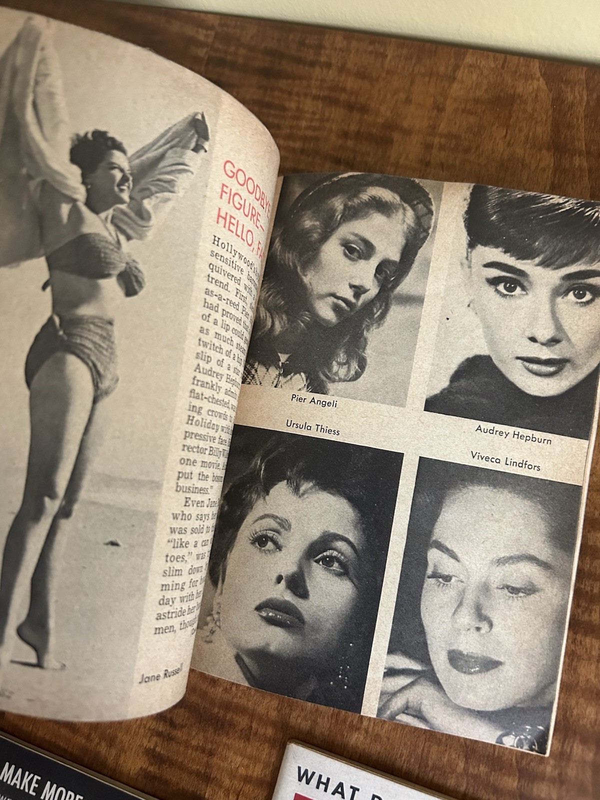 6 x 1950s Tempo Pocket Magazines News Tabloid Lot of 6 from 1953