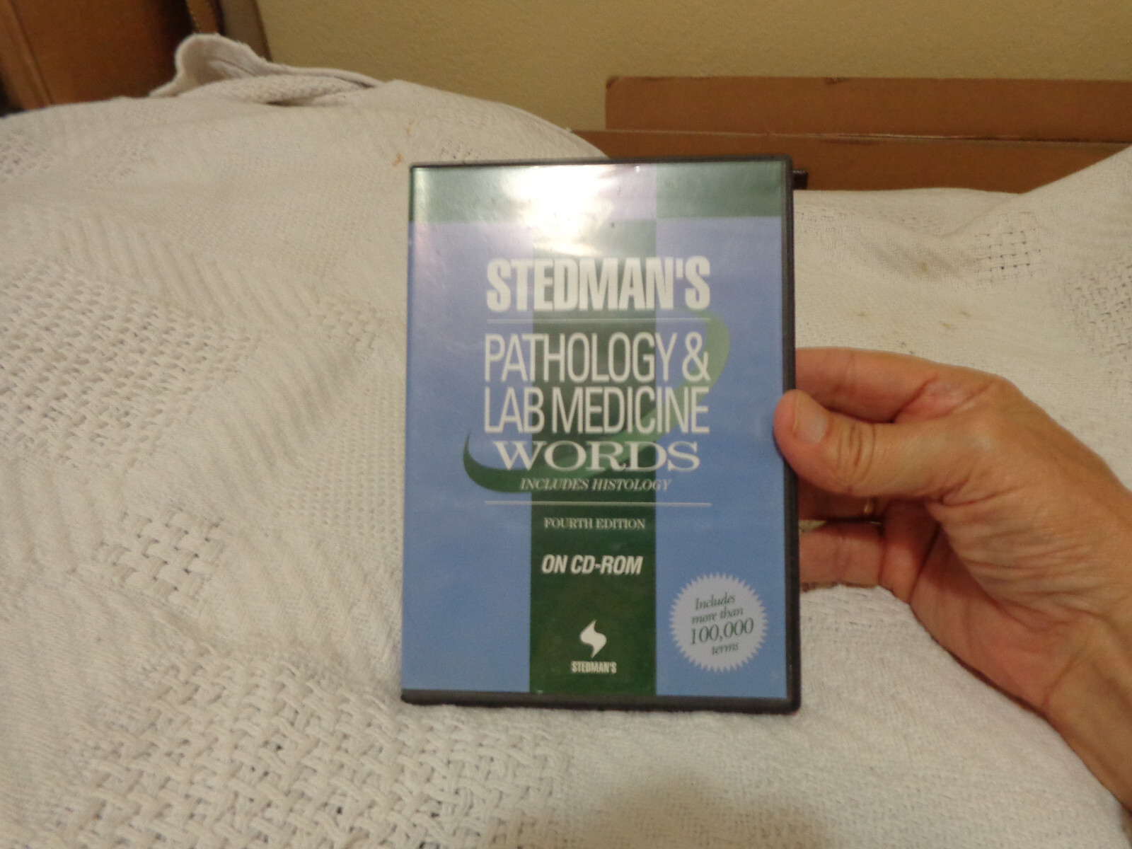 stedman&rsquo;s pathology & lab medicine words fouth edition cd-rom and guide book