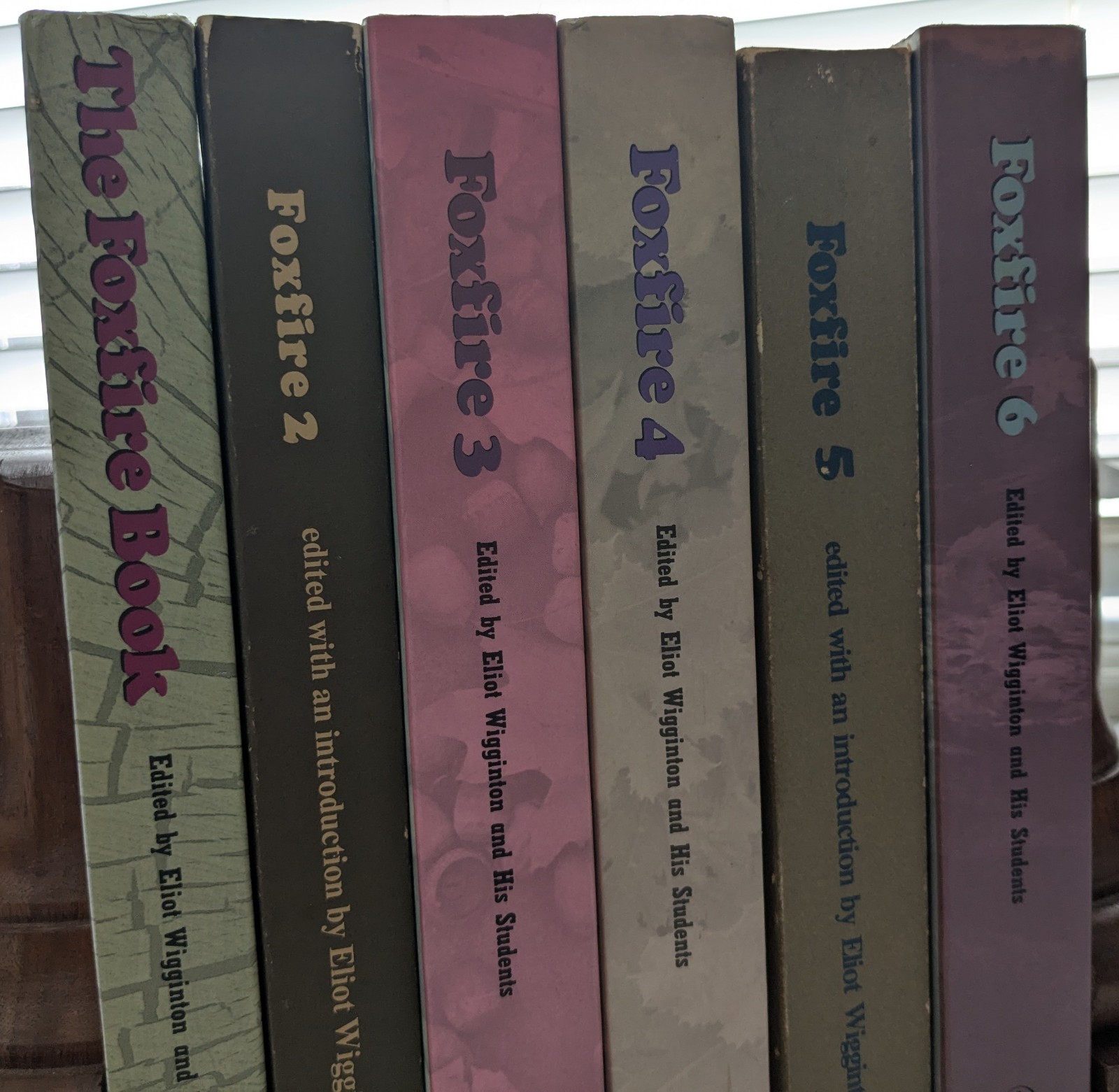 Foxfire Volumes 1-6 Banjos Gardening Shoemaking games etc. 1 2 3 4 5 6 Lot Of