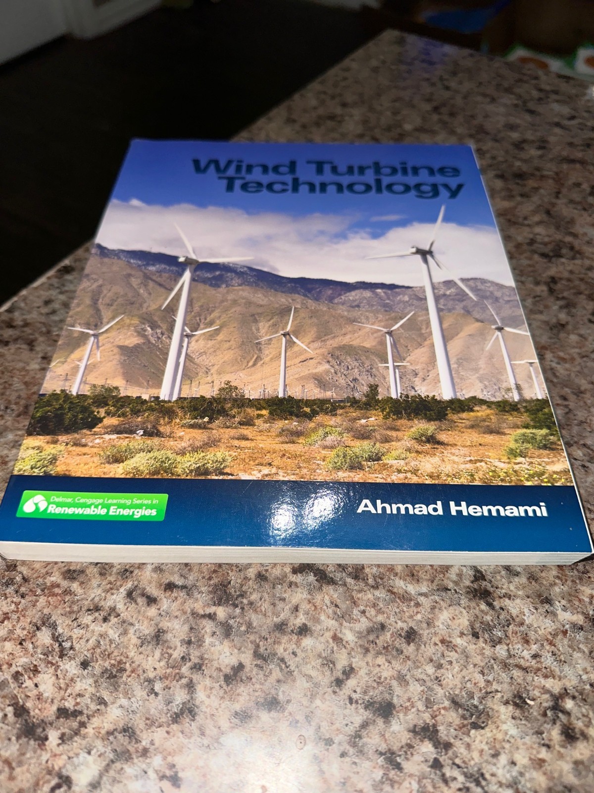 Wind Turbine Technology Paperback Ahmad Hemami 2012 Cengage Learning
