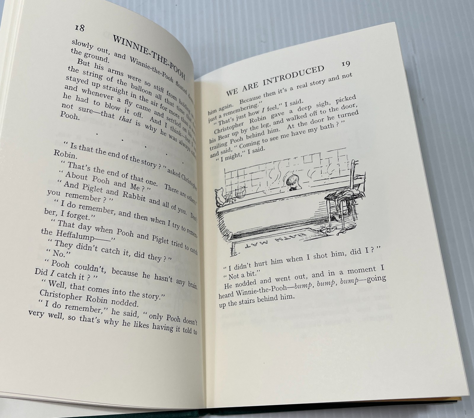 Winnie the Pooh, A.A.Milne, Highest Quality Facsimile of 1926 First Edition DJ