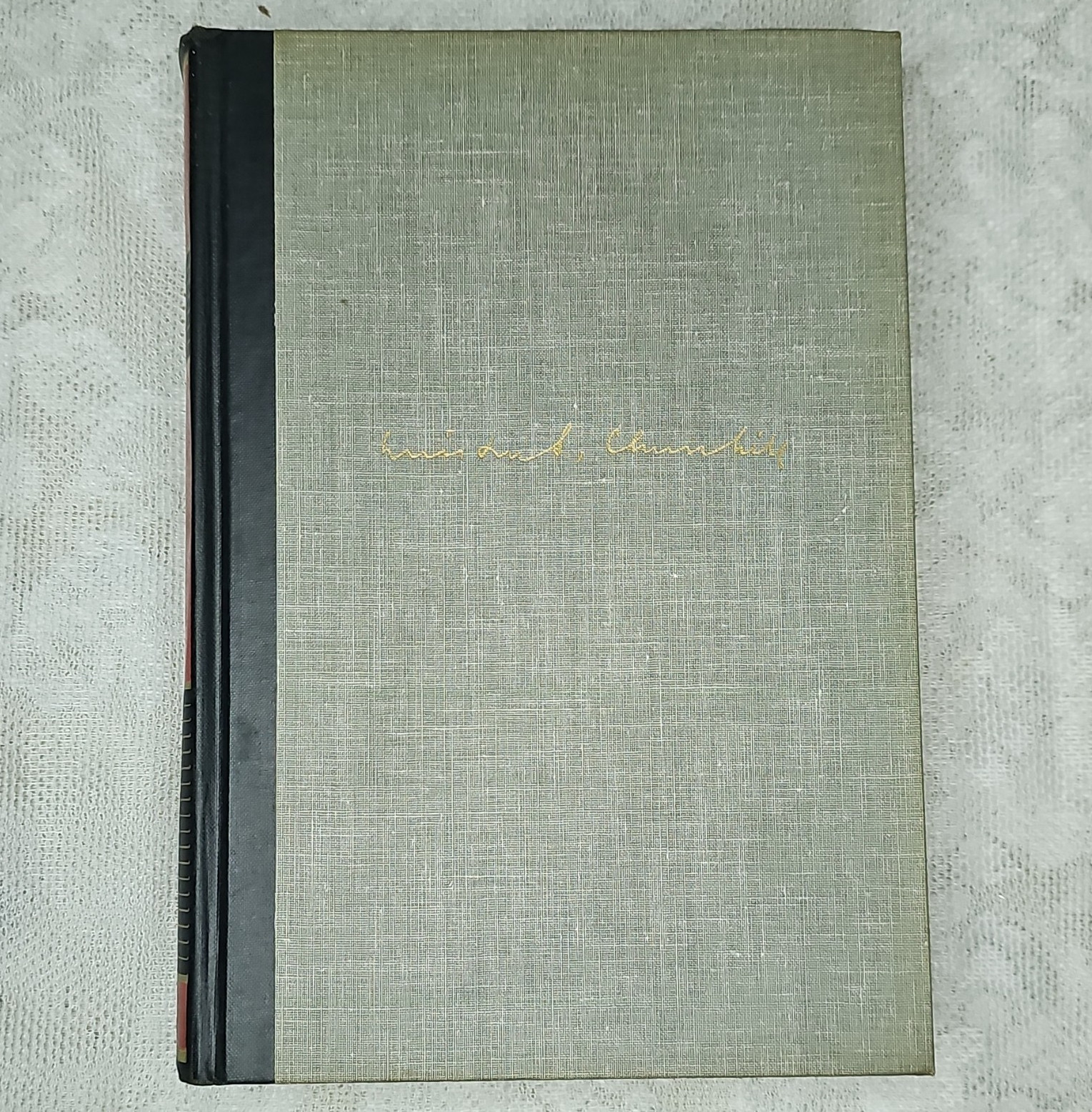 Vintage Winston S. Churchill The New World HC 1st Ed 1956 Illus Henry C. Pitz