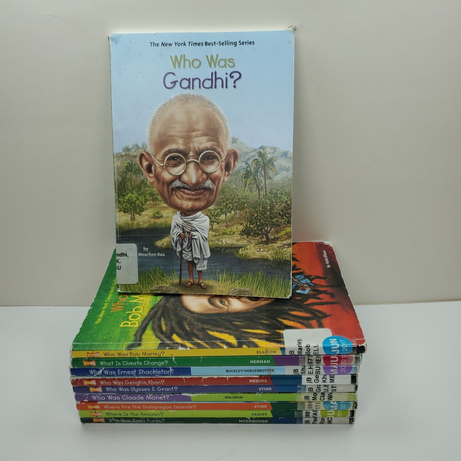 Lot of 10 Who Was/Where Is Biography books (What) PB Who HQ