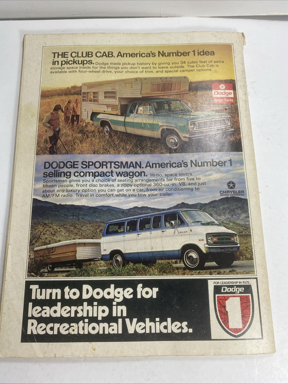 Camping Journal March 1974 Buyer&rsquo;s Guide Outdoor Recreation Magazine