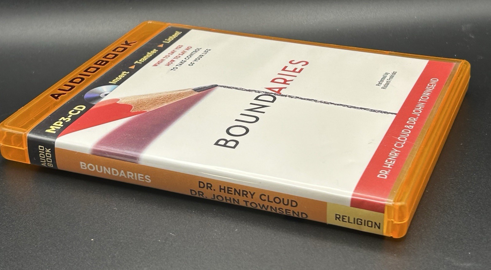 BOUNDARIES Dr. Henry Cloud Dr. John Townsend Audiobook MP3-CD