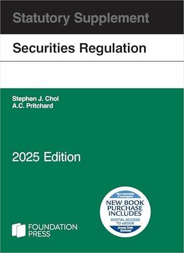 Securities Regulation – Paperback, by Choi Stephen; Pritchard – Very Good