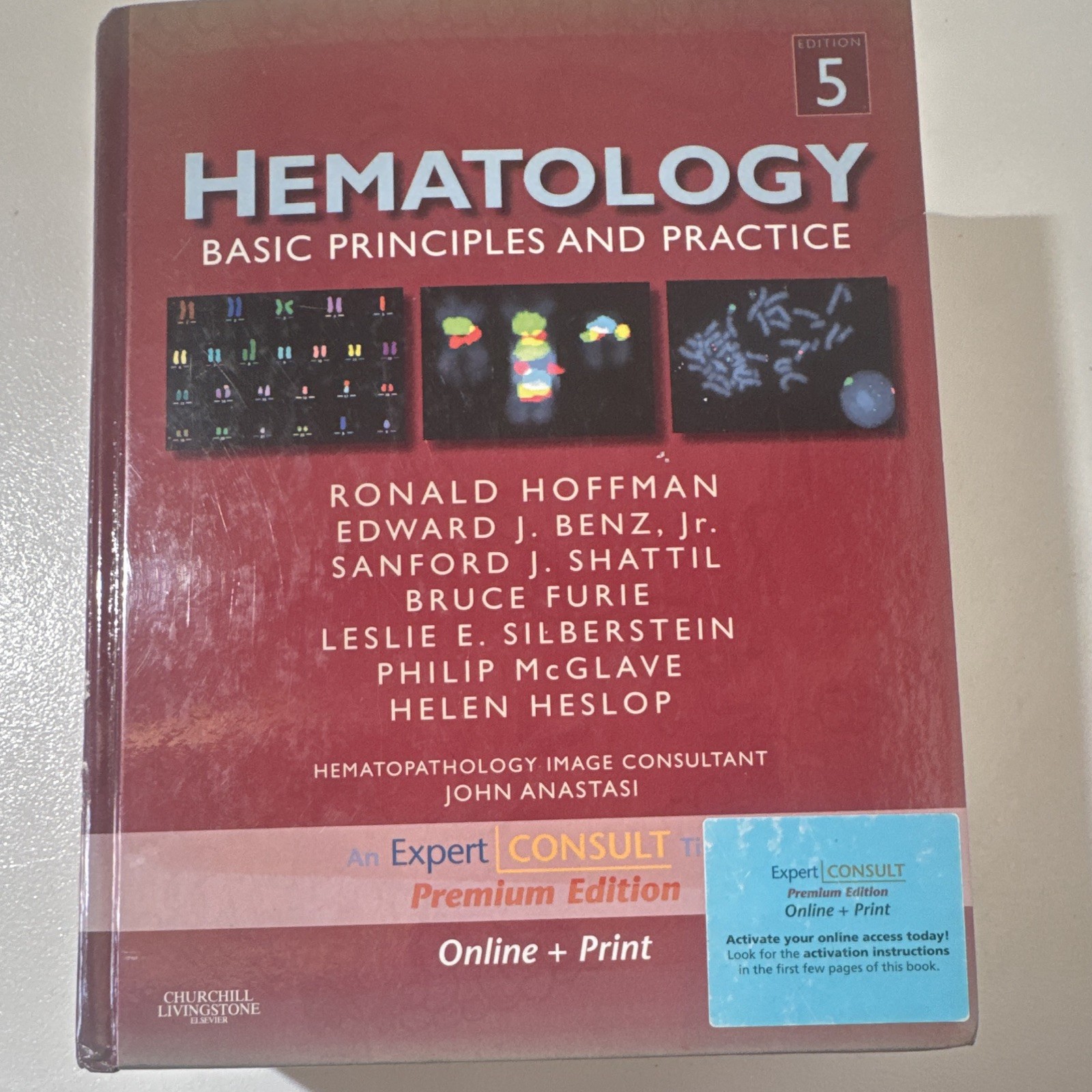 Churchill Livingstone Hematology: Basic Principles & Practice 5th HC 2008