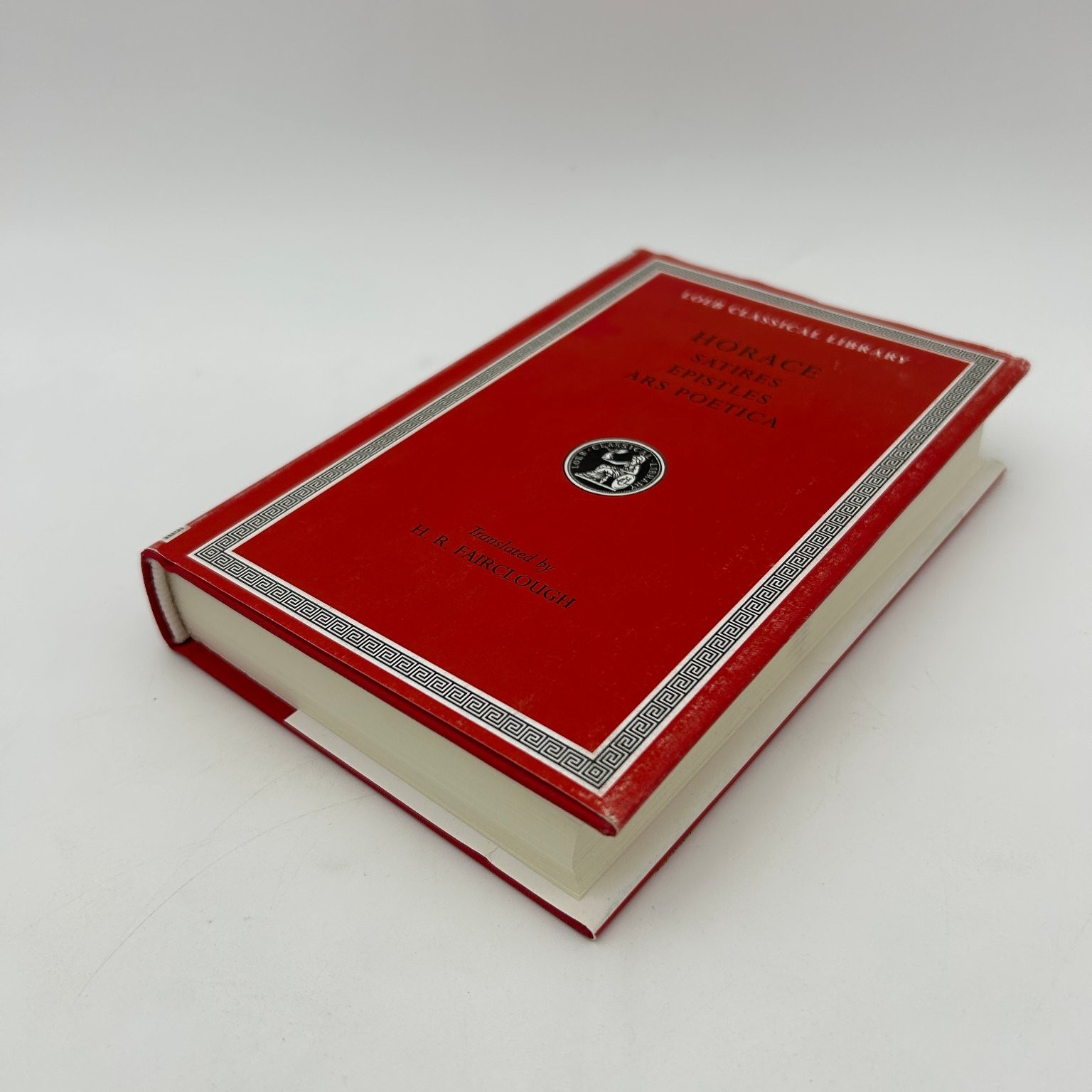 Horace Satires Epistles Ars Poetica Fairclough Loeb Classical Library Harvard