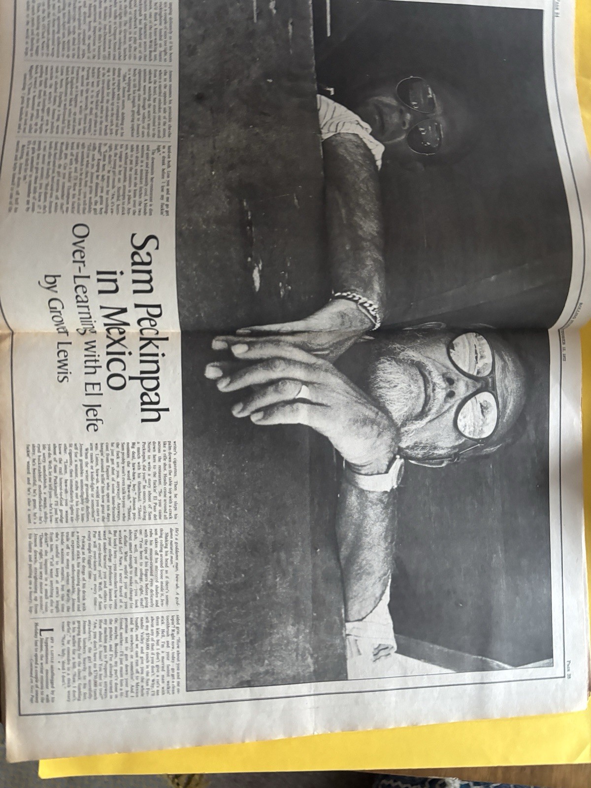 Rolling Stone magazine newspaper October 12 1972