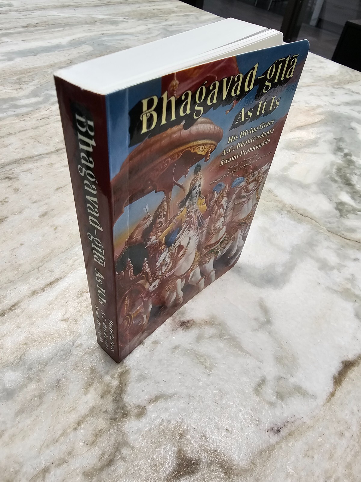 Pocket Size Original 1972 Bhagavad-Gita As It Is A. C. Bhaktivedanta Prabhupada