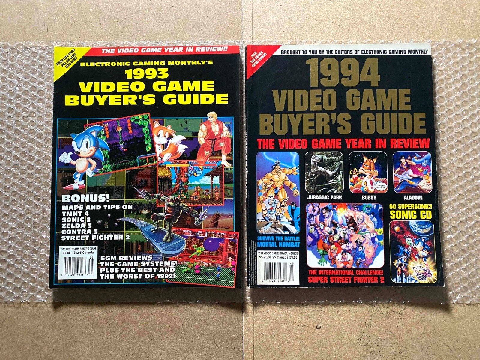 LOT OF EGM Supplements + Buyer&rsquo;s Guides + Super Gaming + Sega Force (1989-1997)