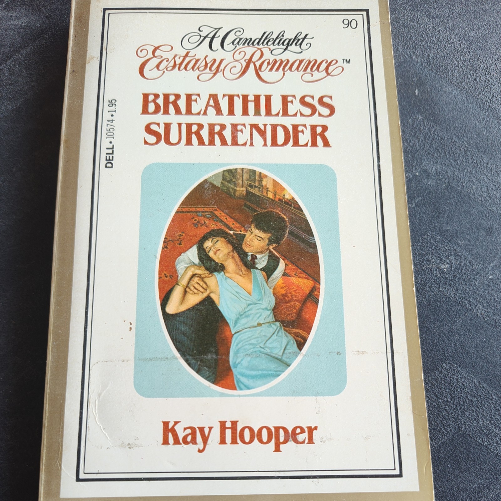 Breathless Surrender (A Candlelight Ecstasy Romance #90) by Kay Hooper