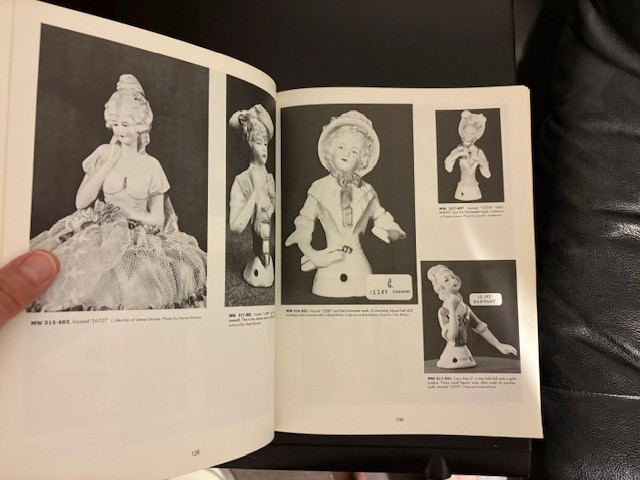 *Collector&rsquo;s Encyclopedia of Half-Dolls* Marion, HC/DJ/1st Ed/NF 1979, 608 pages