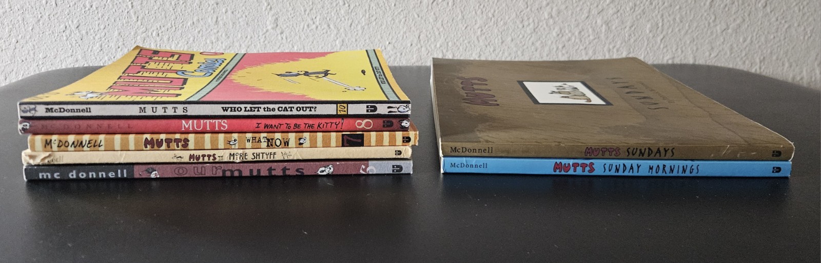 MUTTS Patrick McDonnell Lot of Seven 7 Books SUNDAY SERIES Softcover Mixed set