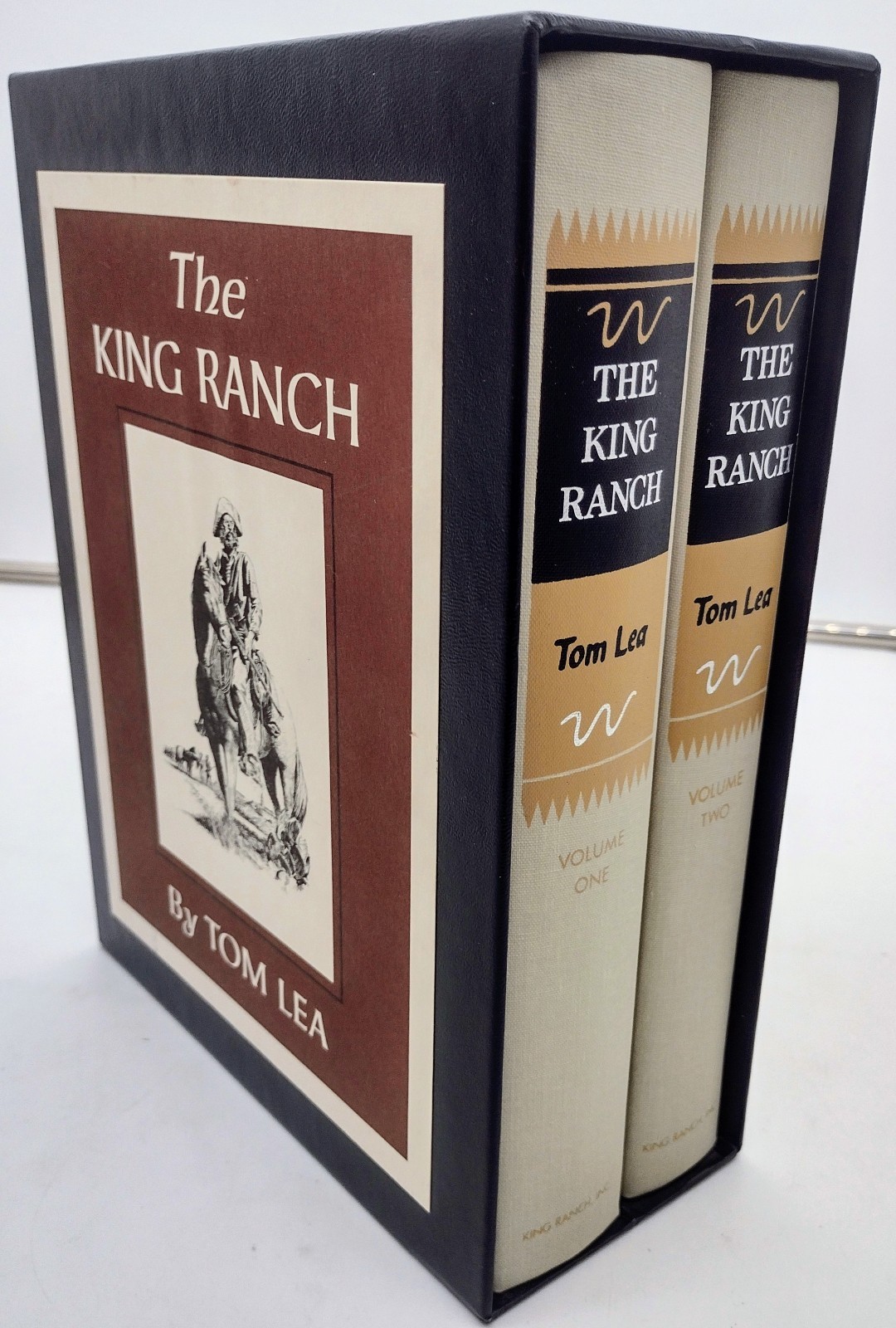 The King Ranch Tom Lea 50th Anniversary Edition Two Volumes (1 & 2) w/Slipcase