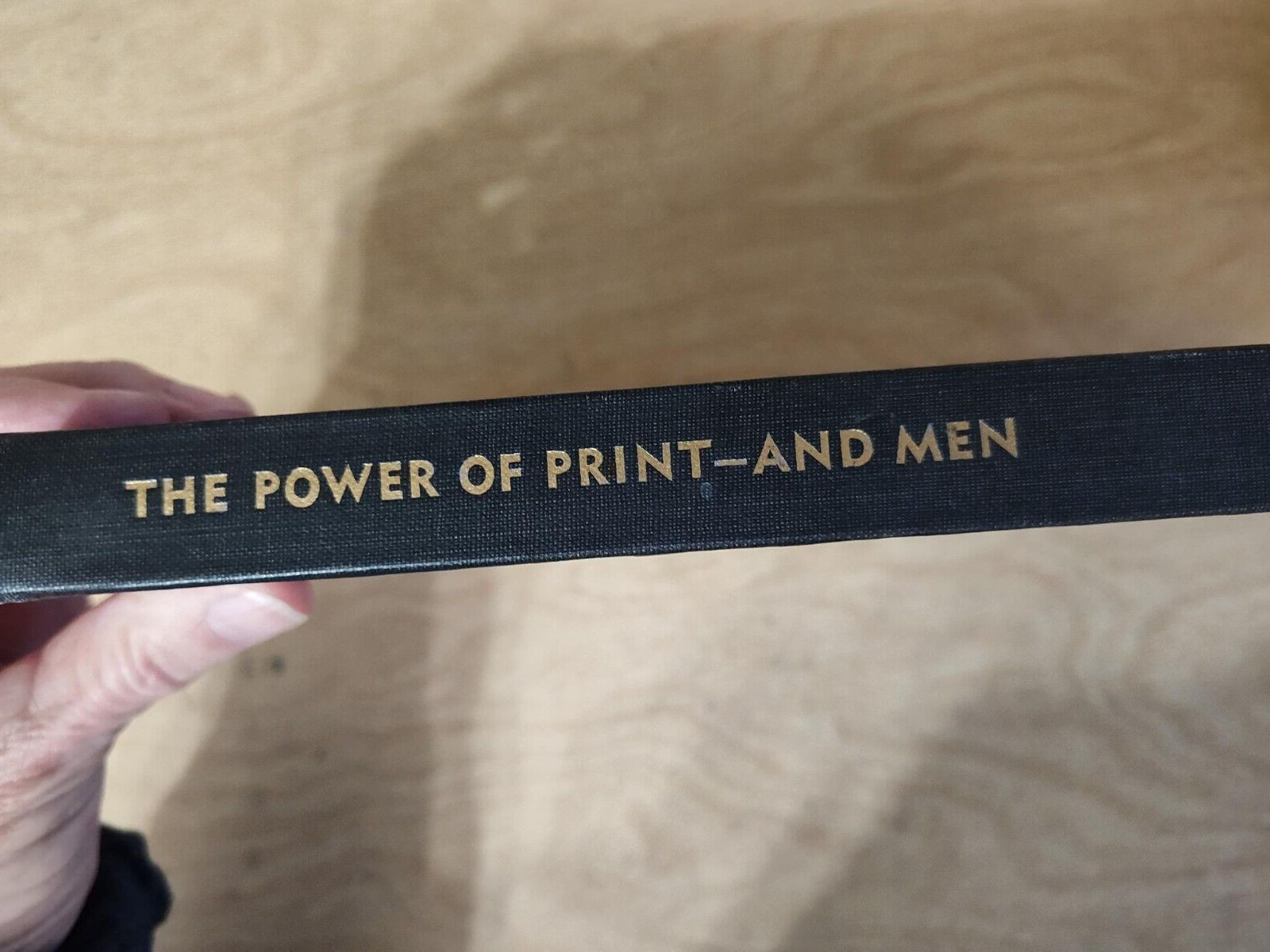 1936 The Power of Print and Men by Thomas Dreier HC USA