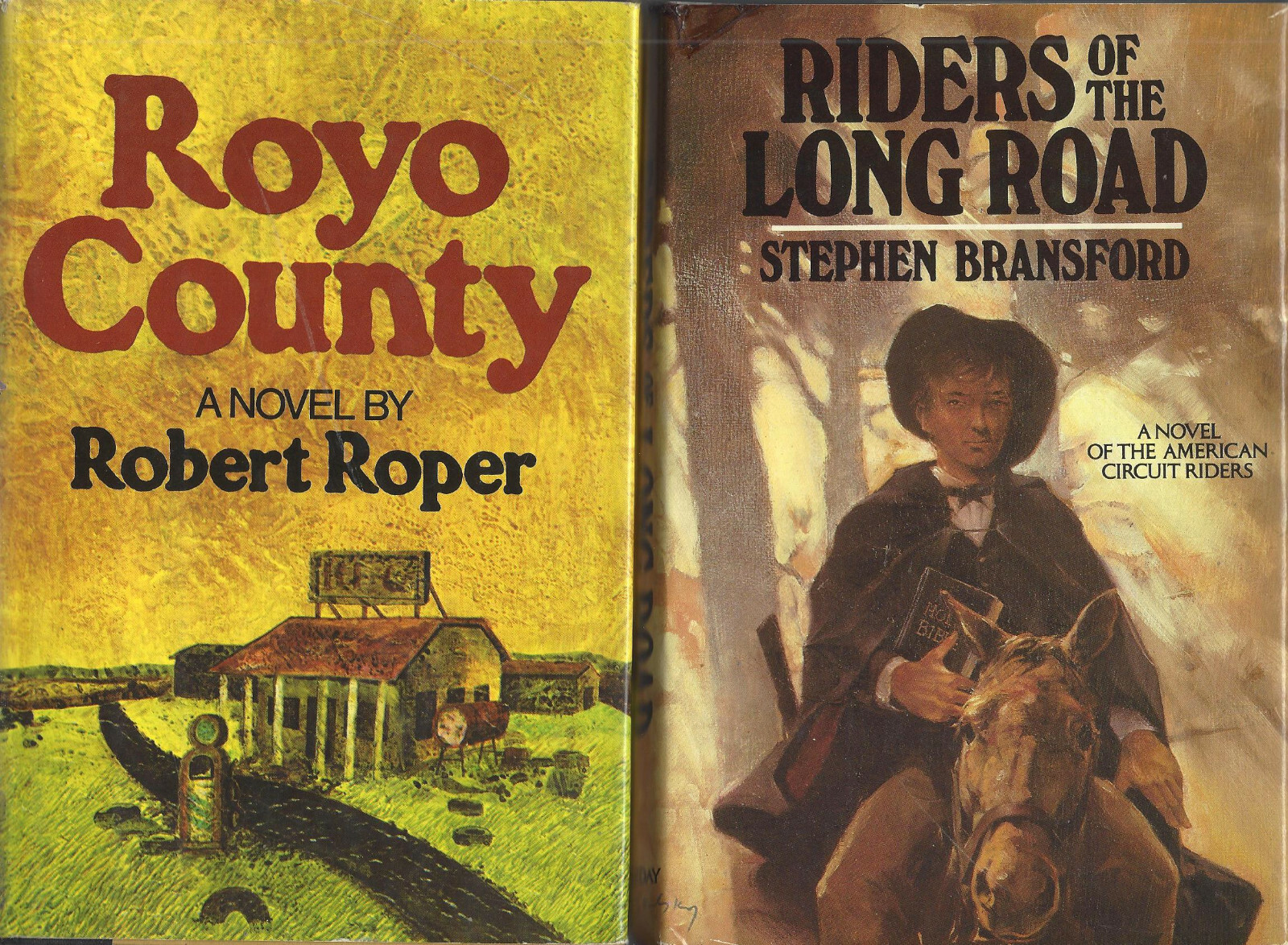 lot ROYO COUNTY Robert Roper RIDERS OF THE LONG ROAD Stephen Bransford HBDJ