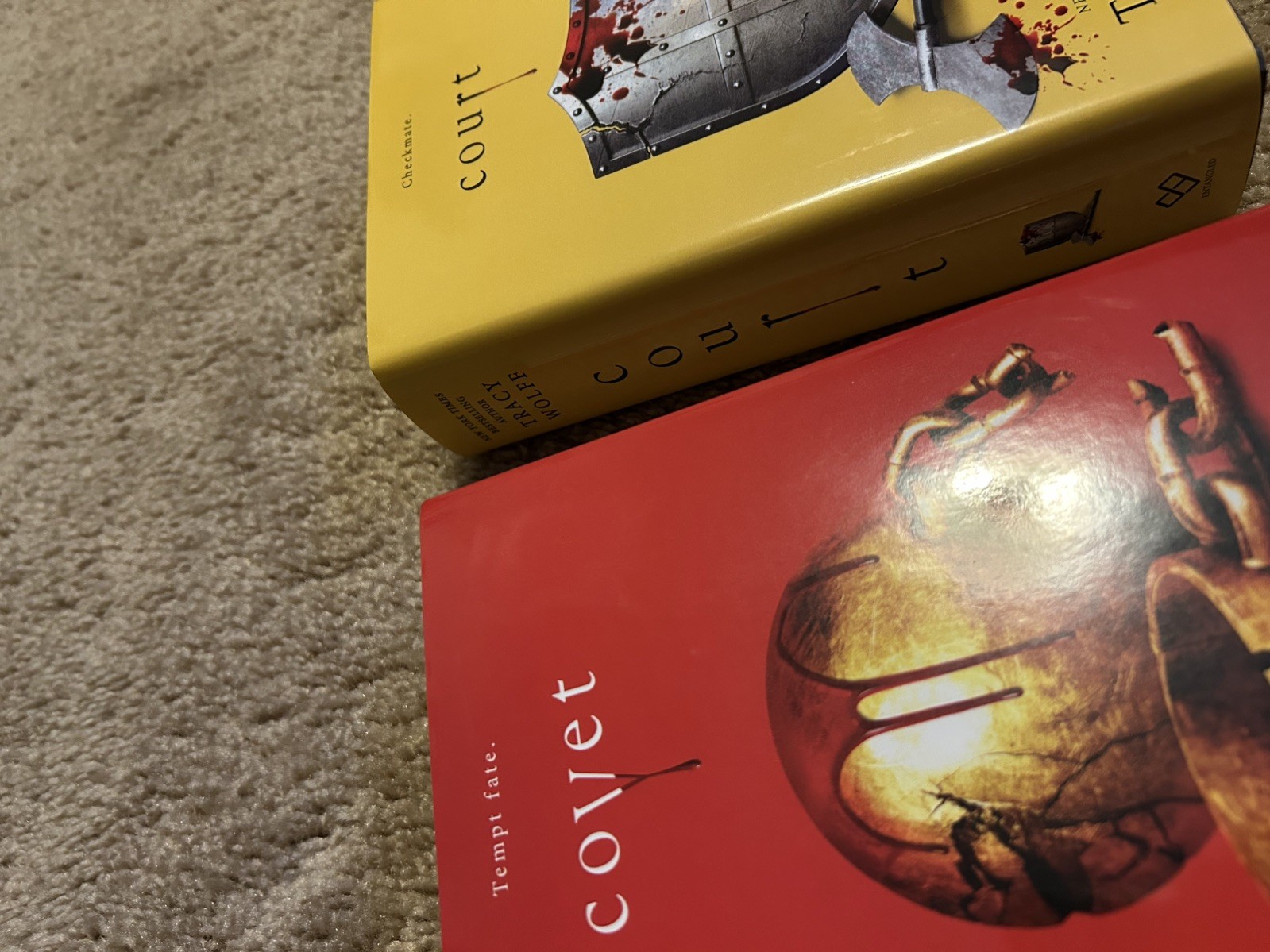 Crave Series Books 3-6: Covet, Court, Charm, Cherish Tracy Wolff – 1st Editions