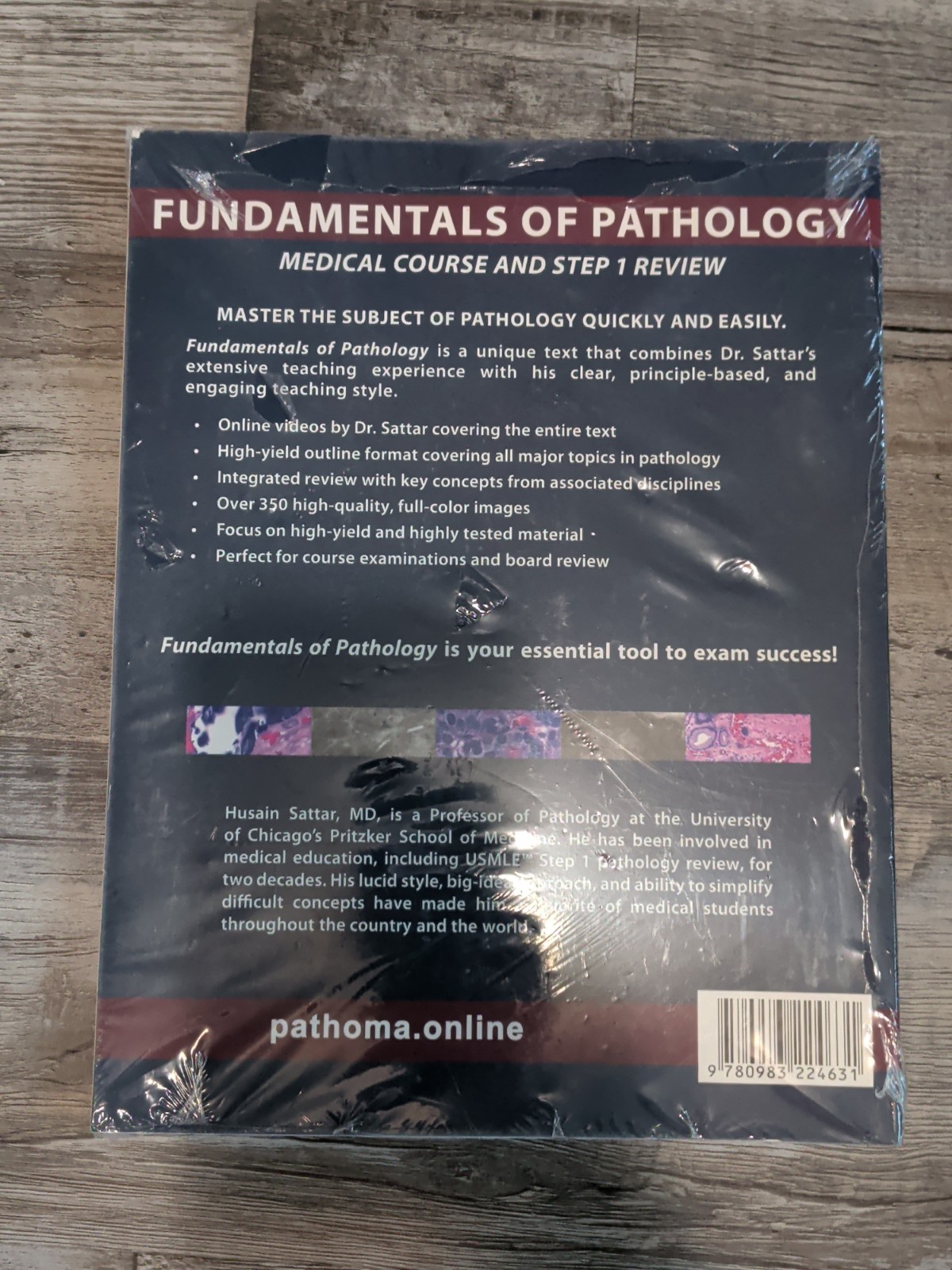 Fundamentals of Pathology 2025 Husain A. Sattar Pathoma Study Guide Book