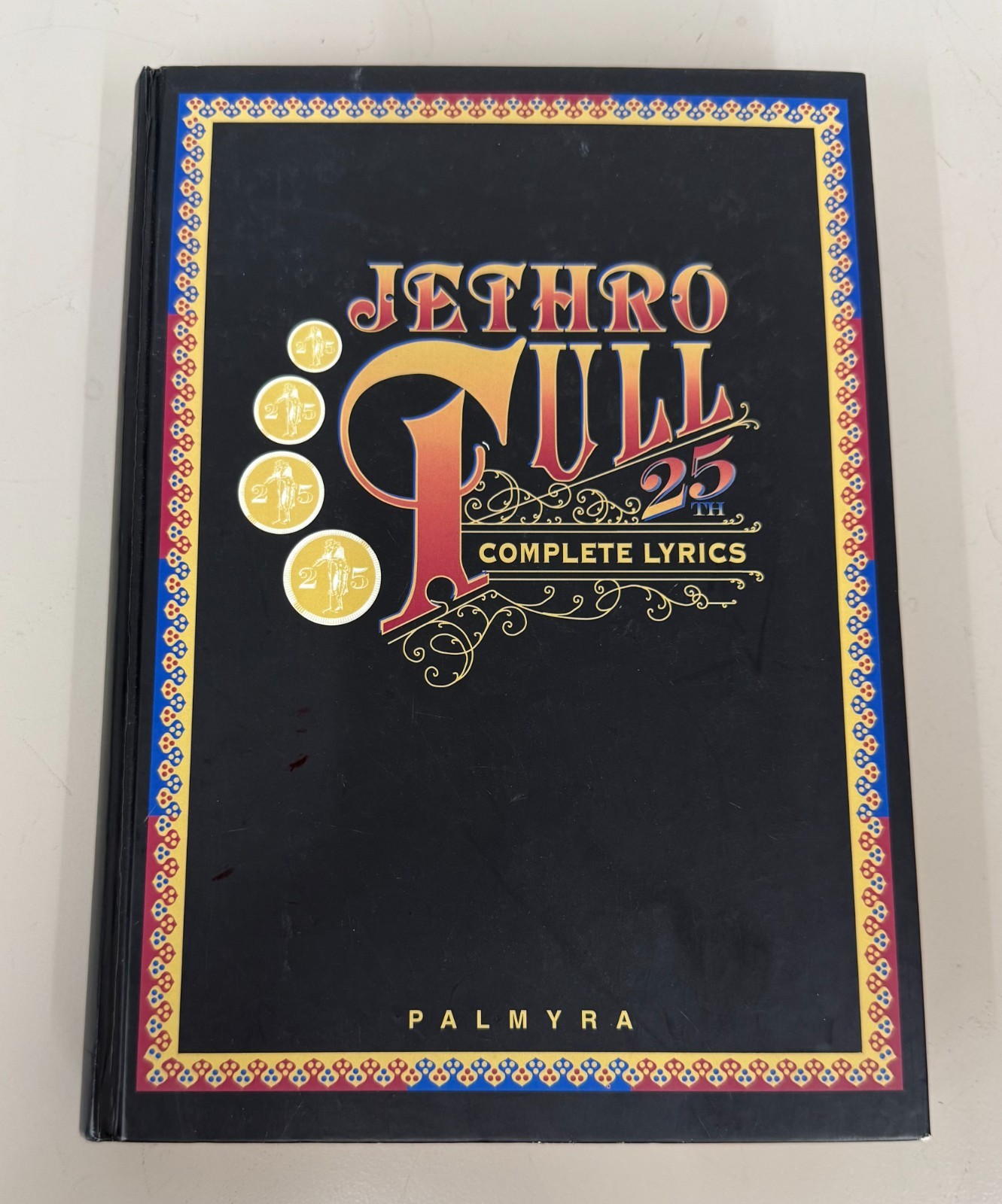 JETHRO TULL COMPLETE LYRICS HARDCOVER Pre-Owned