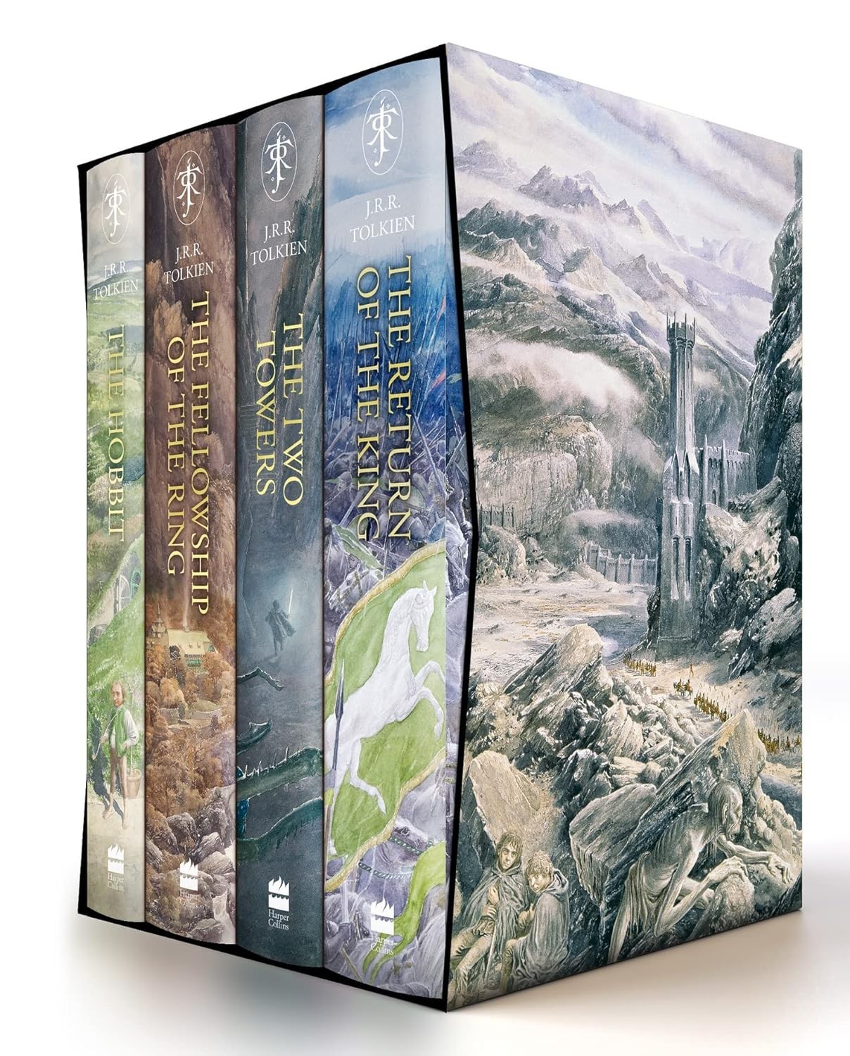 The Hobbit & The Lord of the Rings Boxed Set Illustrated edition Hardcover NEW