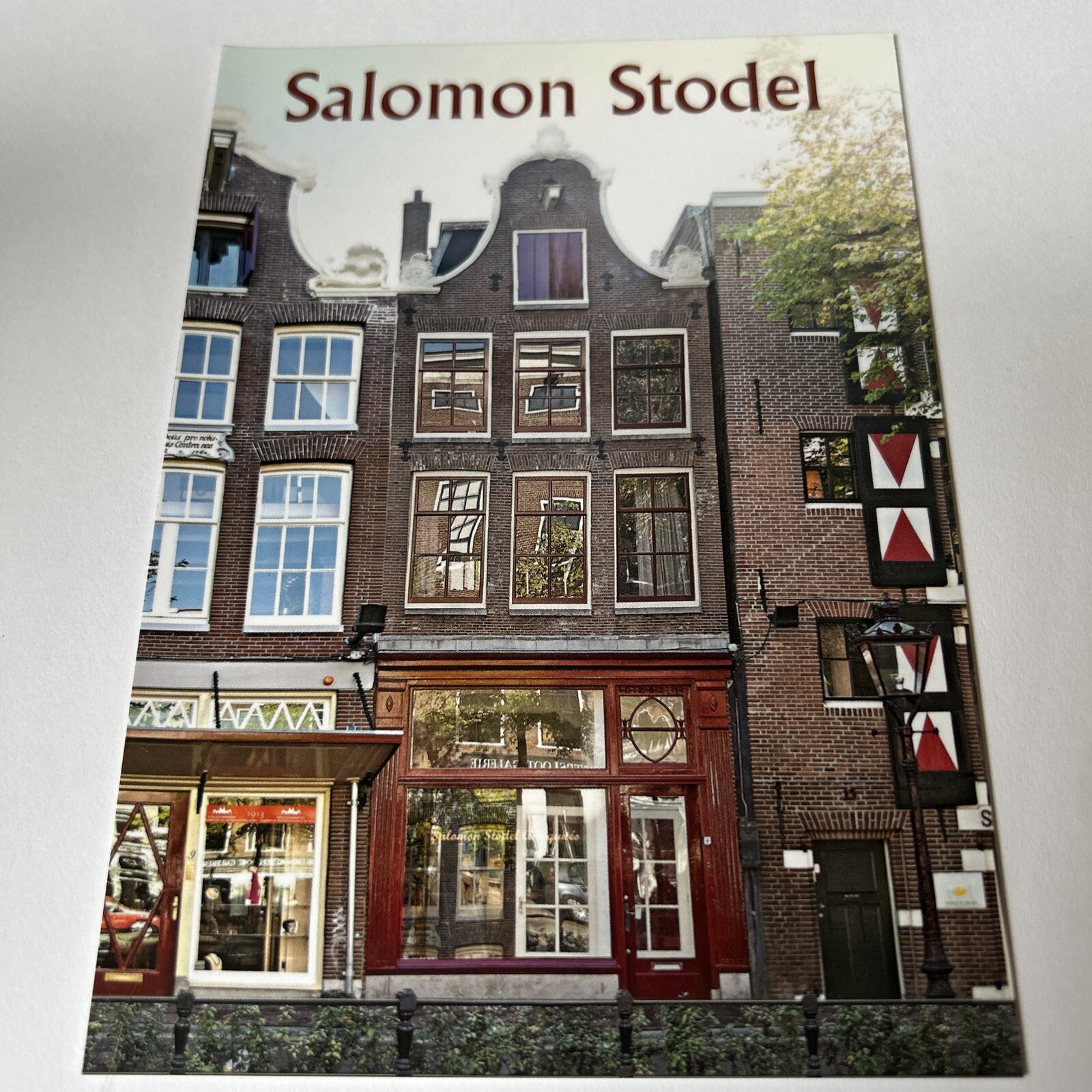 Salomon Stodel Antiquités Hardcover 208 Pages English Dutch Plus Bonus
