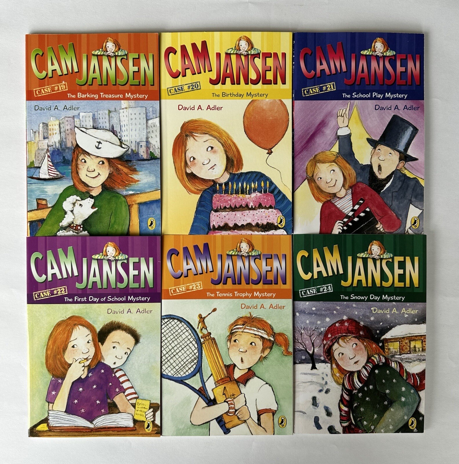 Cam Jansen Children&rsquo;s Mystery Books Set by David Adler Lot 34