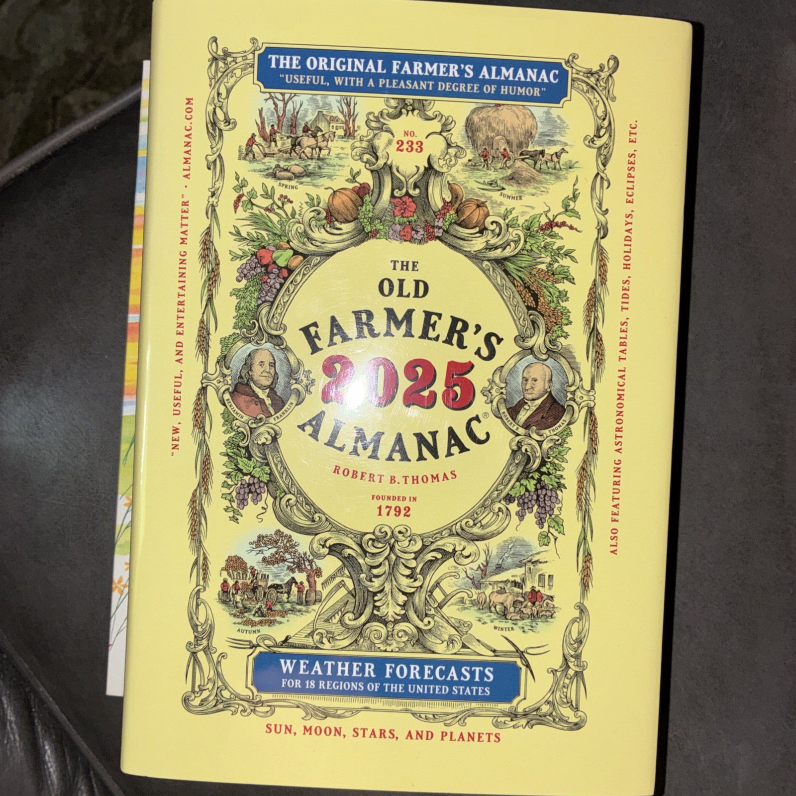 2025 Old Farmer&rsquo;s Almanac by Old Farmer&rsquo;s Old Farmer&rsquo;s Almanac (2024, Hardcover)