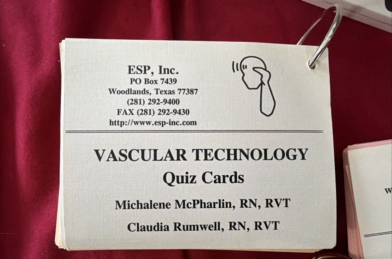 ESP, Inc. Quiz Cards Vascular Physical Principles & Abd Sonography 3rd can separ