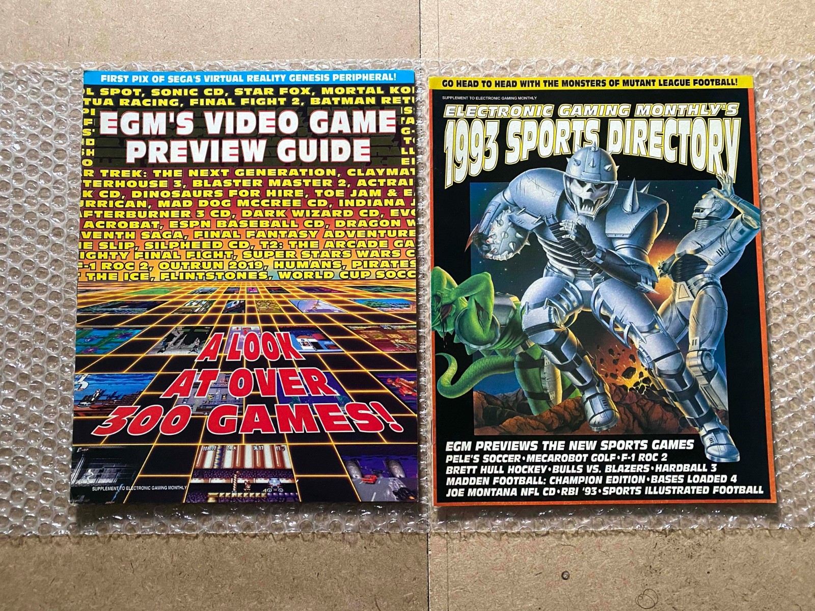 LOT OF EGM Supplements + Buyer&rsquo;s Guides + Super Gaming + Sega Force (1989-1997)
