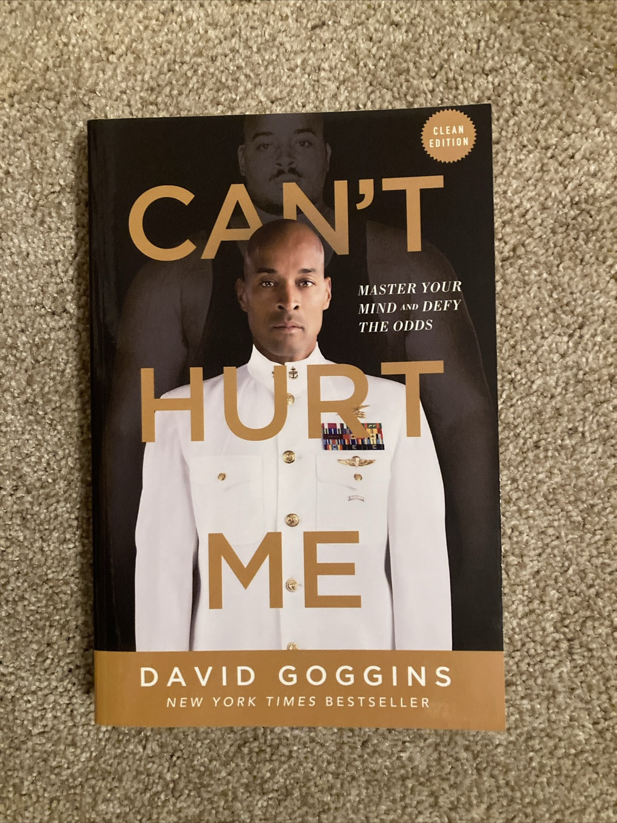 Can&rsquo;t Hurt Me By David Goggins (2020, Clean Edition) Paperback NAVY SEAL FBI CIA