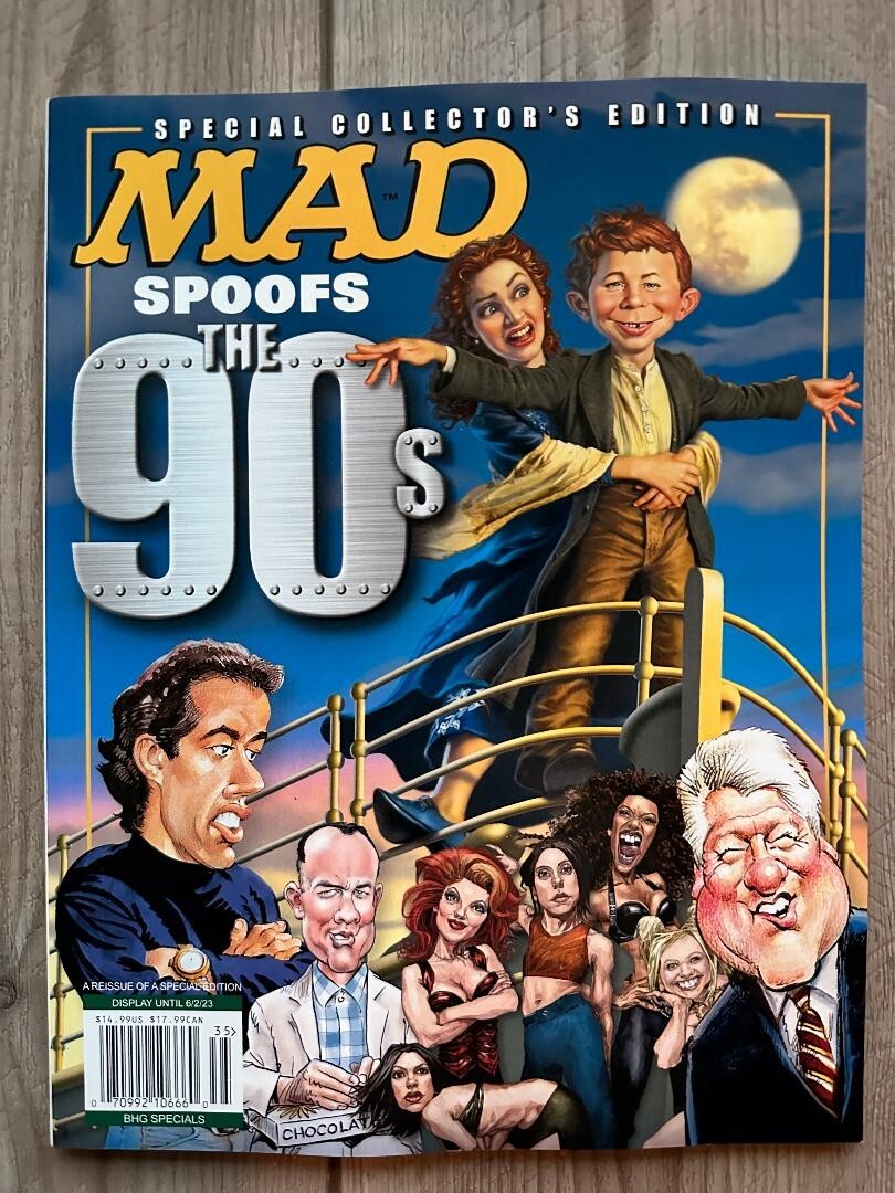 2023 MAD Special Collector&rsquo;s Edition 112 Pages MAD SPOOFS The 90&rsquo;s SEINFELD