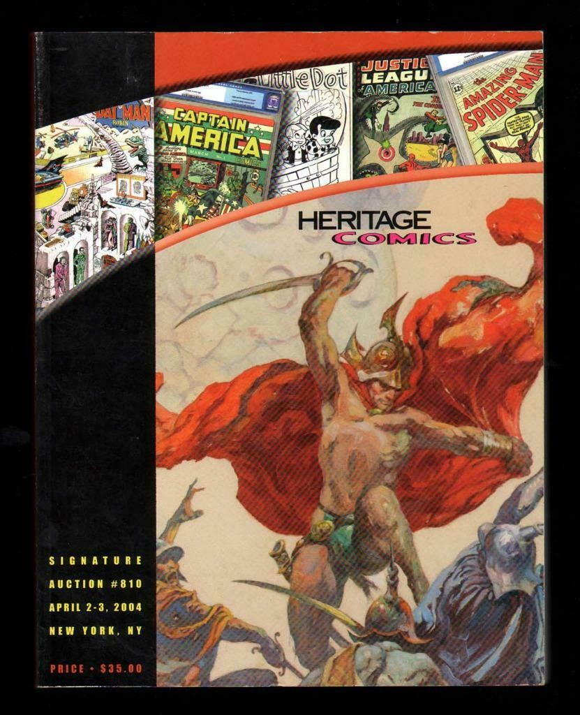 HERITAGE Signature Comic & Art Auction Catalog #818 April 2-3 2004 312 pages