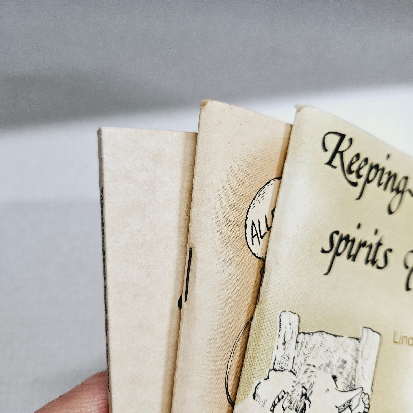 Lot of (3) Therapy Elf Self Help Mini Books – Alley – Prayer, Keeping Up Spirits