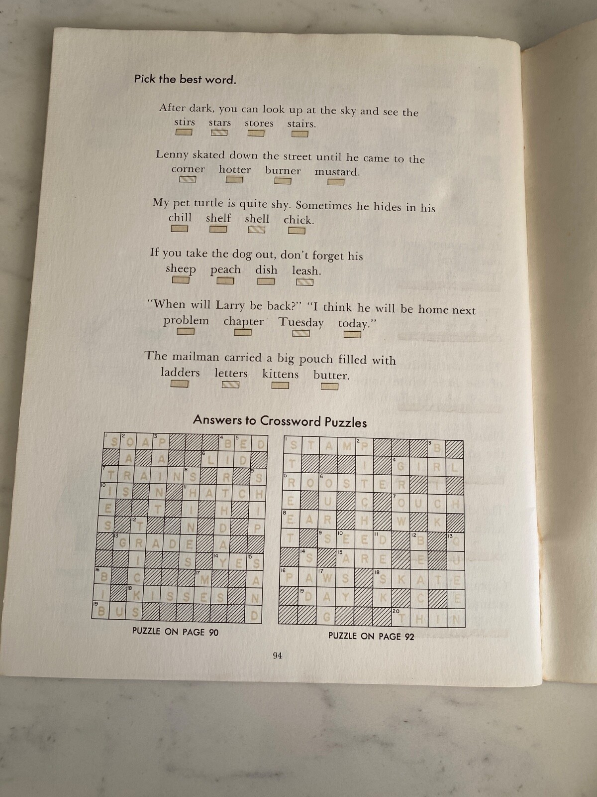 Vintage 1968 UNUSED Phonics with Write and See workbook by Margaret M Bishop